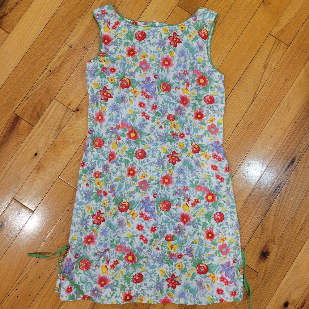Talbots Kids Floral Cotton Dress in Size 8